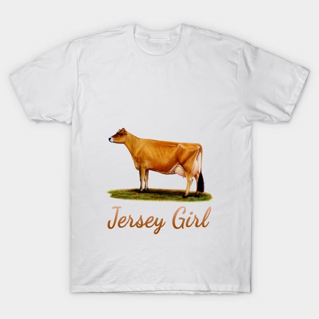 A Real Jersey Girl T-Shirt by Naves